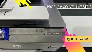 HP Smart Tank 615 Black Line Strip Problem Solve 👌