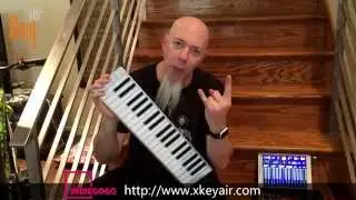 CME Xkey Air unboxing by Jordan Rudess