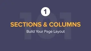 Build Your Page Layout on Elementor