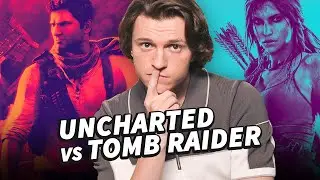 Tom Holland Reveals Top 3 Video Games, Plays WHO DID IT: UNCHARTED or TOMB RAIDER