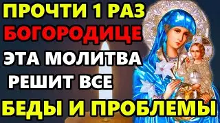 ПОВТОРИ 1 РАЗ БОГОРОДИЦЕ! МОЛИТВА РЕШИТ ВСЕ ПРОБЛЕМЫ! Под защитой Богородицы. Православие