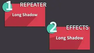 2 Ways to Create Long Shadows | After Effects Tutorial