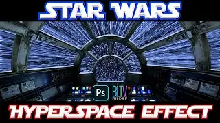 Photoshop: Create the STAR WARS Hyperspace Effect