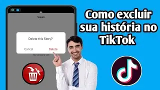 Como excluir sua história no TikTok (nova atualização 2024) exclua a história do tik tok em