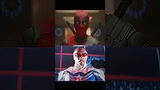 MCU Deadpool vs Captain America ( Sam Wilson ) #shorts