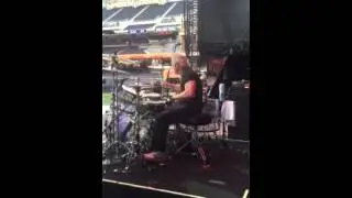 Joey Kramer warming up for Cisco Live!