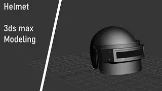 Modeling Helmet - 3ds max tutorial