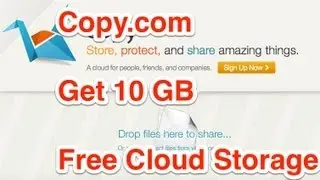 Copy.com Get Free 10 GB Cloud Storage Account