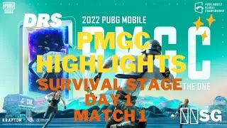 PMGC Survival Stage Match 1 Highlights | Day 1 | PMGC 2022