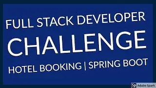 Full Stack Developer Challenge | Hotel Booking Web App | Spring Boot | MySQL | Bootstrap4 | JQuery