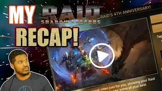 MY FREE TO PLAY Raid RECAP JOURNEY! Raid: Shadow Legends