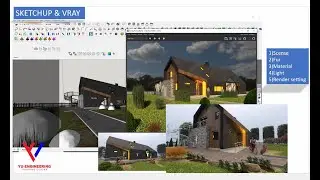 Vray  5 For SketchUp (Exterior Rendering)