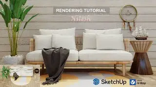 How to render in Vray for SketchUp | Interior #2