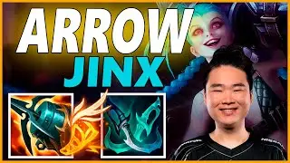 ⚡ARROW JINX ADC GAMEPLAY⚡SEASON 12 LEAGUE OF LEGENDS