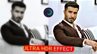 HDR CC Effect Video Editing In Alight motion || Very Easy Method Hindi & urdu ||