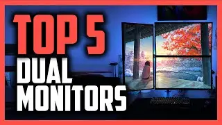 Best Monitors For Dual Setup in 2020 - Top 5 Picks [144Hz, 4K & More]