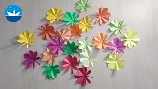 Осенние листья из бумаги/Autumn leaves from paper