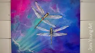 How To Paint Dragonflies