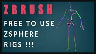 ZBrush Quick Tips: ZSPHERE RIGS