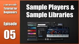 Cakewalk Tutorial E05 • How to use Sample Libraries