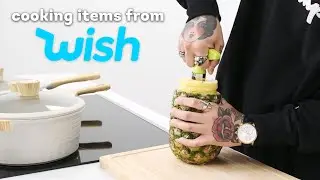 Trying COOKING ITEMS from Wish! | Wishful Cooking