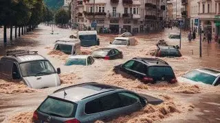 Mega disaster in Austria! Huge flood drowns Tyrol