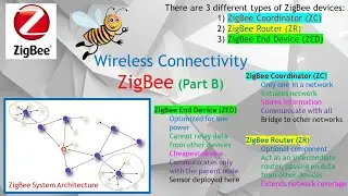 ZigBee Part 2. Zigbee Architecture: What are the Roles of Zigbee Coordinator, Routers & End Devices.