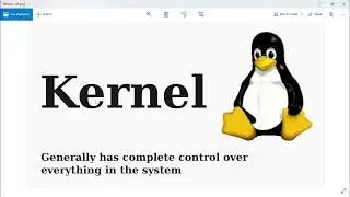 Linux Tutorial = Explain Linux Kernel & Shell