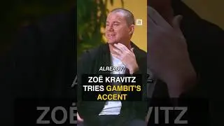 Zoë Kravitz Tries Gambit's Accent