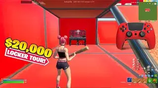 Fortnite 3v3v3v3 Go Goated🐐 Zone Wars🎮Gameplay + LOCKER TOUR