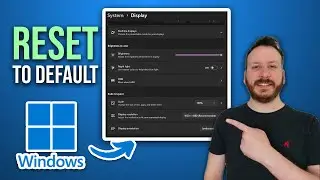 How To Put Your Display Settings On Default Windows 10
