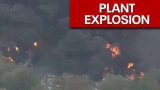 Texas chemical plant explosion prompts shelter-in-place