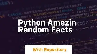 Python amezin rendom facts