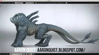 Creature Modeling for Production DVD - Intro and Artwork Analysis