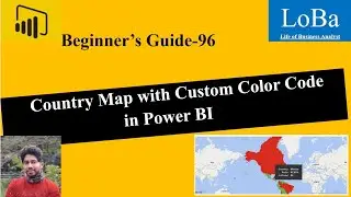 Power BI Country Heat Map | Filled map Visual | Heat Map with Custom Colors | World Heat Map