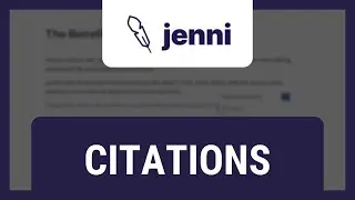 How to Cite in Jenni AI: Citations Explained