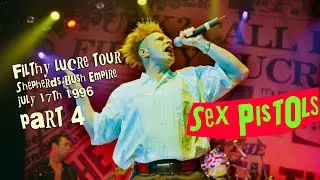 SEX PISTOLS - SHEPHERDS BUSH EMPIRE 1996 - PART 4 (REMASTERED)