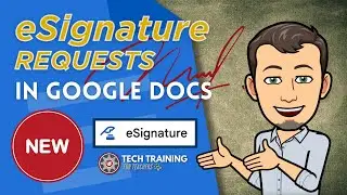 Create eSignature Fields in Google Docs! #googledocs #esignature #docs