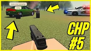 High Speed Pursuit Ends With CRASH! | Victor Valley (Roblox)