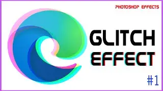 Easy Glitch Effect - Tiktok Style Image Effect - Photoshop Tutorials #1