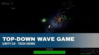 Rogue-like Zombie Shooter Wave Test Demo