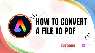 How to convert an adobe express file into PDF