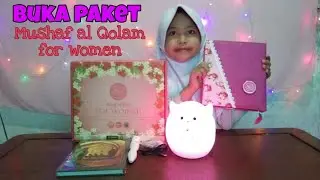 Buka Paket Al Qolam Mushaf For Women || Al-Quran Pen
