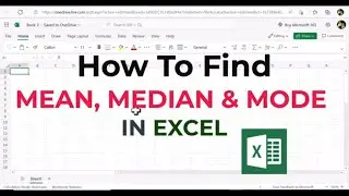 How to calculate Mean Median and Mode in Excel | Step By Step Guide