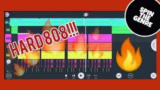 I MADE AN INTENSE TRAP BEAT USING FL STUDIO MOBILE! *simple but fire!* 🔥| SPIN THE GENRE #2