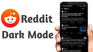 how to enable dark mode on reddit for android | turn on dark mode on reddit