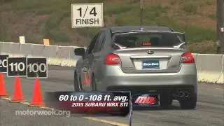 MotorWeek | Road Test: 2015 Subaru WRX STI