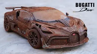 Abandoned BUGATTI Divo Full Restoration