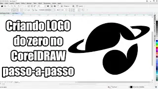 Criando logo de planeta e estrela do zero no CorelDRAW