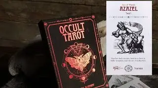 Колода Occult Tarot | Аркан Азазель | Уроки Таро Occult Tarot | Символы Азазеля | Azazel